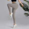 thumbnail image 5 of Anti Celsior Cellulite 3D Leggings Womens No Curling Lift Pants Sculpting Yoga Fitness Fitness Sport Pants Workout Yoga Smile Contour Activewear Tights Anti Cellulite Leggings Skin-Friendly Khaki M, 5 of 7