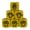 Yellow, variant on SIEYIO 10Pcs Rock Paper Scissor Game Dices 6 Sided 20mm Dices for Family Entertainment