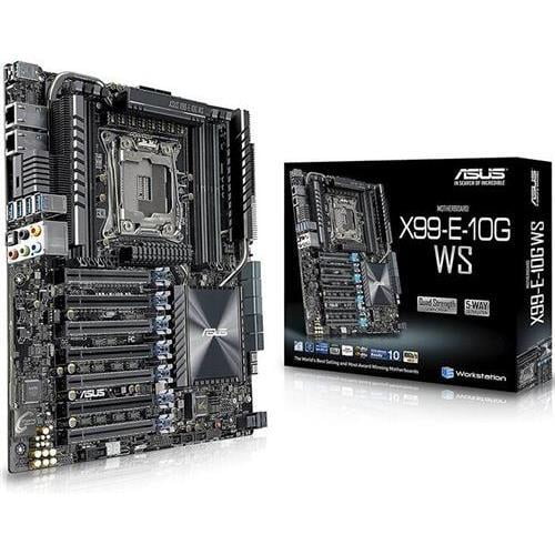 ASUS X99-E-10G WS Intel X99 Chipset Socket LGA 2011-v3 SSI CEB WS