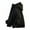 Black, variant on YLSDY Mens Fleece Lined Hoodies Teens Quarter Zip Pullover Sweatshirts Hooded Fall Winter Warm Fleece Tops Oversized Black XL