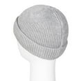 thumbnail image 5 of Daxton Cuffed Skullcap Rolled Retro Knit  Acrylic Beanie, 5 of 6