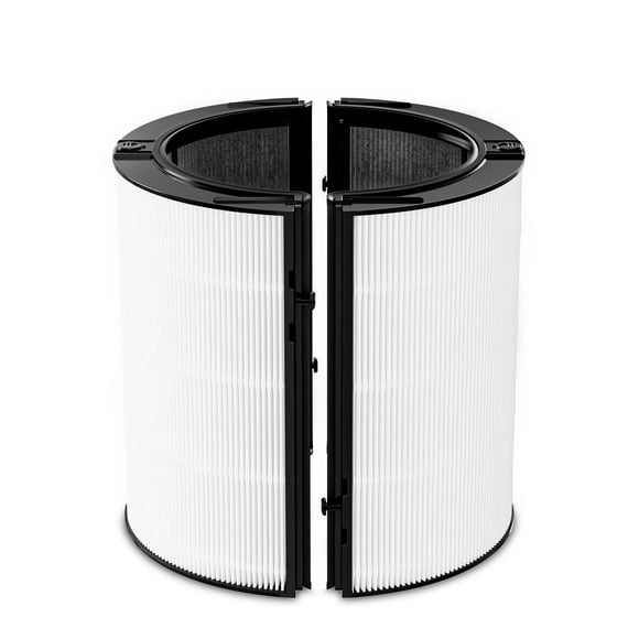 2-IN-1 Filter Replacement Compatible with Dyson TP07 Smart Air Purifier and Fan HP07 / TP09 / HP09 / TP06 / HP06 / TP04 / HP04 Air Purifier 360 Combi Glass + Carbon Air Purifier Filter