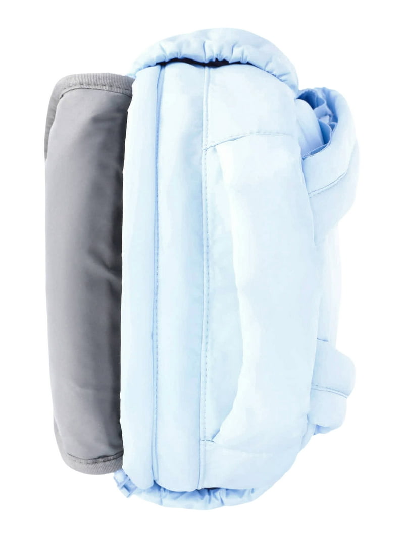 invisible backpack mini Opposethis One 10 tall x 9 wide x 4.5 deep Translucent TPU Backpack No Boundaries Women's Icy Blue