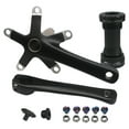 thumbnail image 1 of Brazo de de bicicleta, 130BCD 44T Brazo de de cadena Conjunto de Piezas de reparación Bicicletas de carretera de montaña y pedalier de 152 mm shamjiam Brazo de manivela de bicicleta, 1 of 8