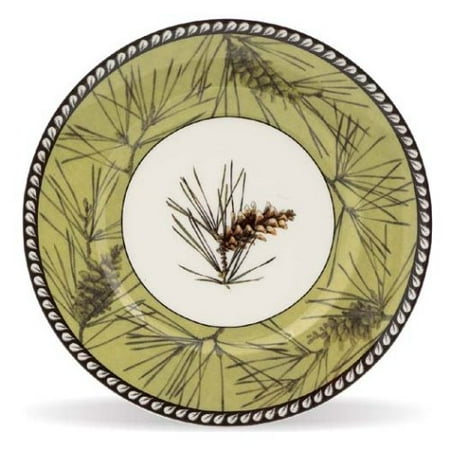 - Pine Bough 9 Accent Plate, Crafted of Lenox white bone china By Lenox