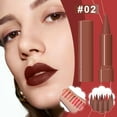 thumbnail image 4 of YoGold 2-In-1 Lip Liner And Lipstick Lip Combo Set, Matte Nude Dark Brown Red Lip Liners, High Pigmented Long Lasting Waterproof Smudge Proof Crayon Makeup For Fuller & Plumper Lips B, 4 of 8
