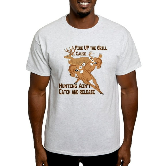 CafePress - Fire Up The Grill Light T Shirt - Light T-Shirt - CP