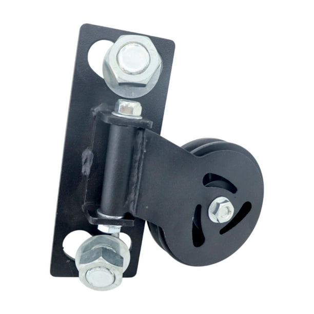 Polea de cable para rack de sentadillas, proyecto de fitness DIY, entrenamiento de fuerza, rotación, pesado Para orificio curvo de 26 mm