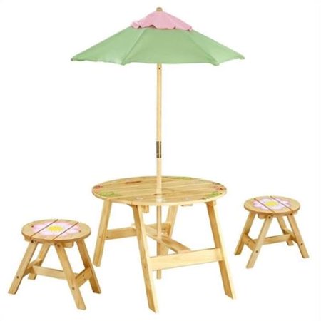Fantasy Fields Magic Garden Outdoor Table and Set of 2 Chairs