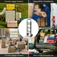 thumbnail image 7 of Garvee Folding Hand Truck | 3 Step Ladder | 250 LBS Capacity | Non-Slip Pedal | 2 Wheels | Silver, 7 of 7