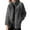 Grey, variant on SGMVNU Women's Fashion Plush Coats Winter Warm Cardigan Coat Standing Collar Zip Up Fleece Tops Sweater Jacket with Pockets(Red#2, 3XL)
