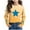 Yellow, variant on Kids T-Shirts Long Sleeve Gradient Color Fashion Tee Tshirts for Girls Boys Stars Print Casual Spring Fall Tops (9 Years, Dark Blue)