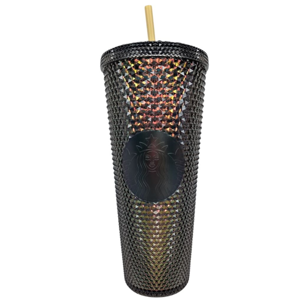 Starbucks 24 oz Matte Black Studded Drinking Plastic Tumbler Cold Cup  Limited Edition - Walmart.com