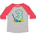 thumbnail image 3 of Inktastic Argyle Golf 3rd Birthday Boys Toddler T-Shirt, 3 of 5