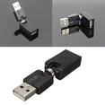 thumbnail image 3 of EIGTHTAIL Usb Male To Female Adapter Usb Male To Female Swivel Bending Interface 360 Degrees Free Rotation A Male To A Female, 3 of 8