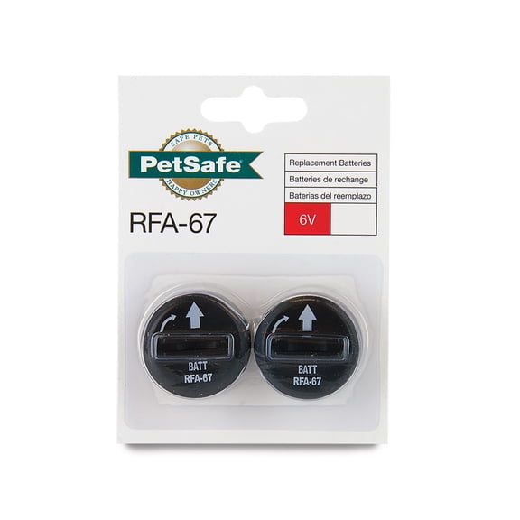 PetSafe RFA-67D-11 6 Volt Dog Bark Collar Battery, 0.50"L x 2.75"W x 3.75"H