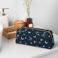 thumbnail image 7 of Uemuo Beautiful Butterflies Printed Leather Pencil Case, Pencil Pouch, Portable Pencil Bag, Pen Case for& Office, 7 of 7