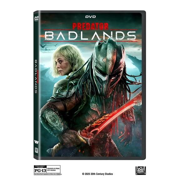 Predator: Badlands (DVD) 20th Century Studios, Action & Adventure, Drama