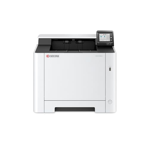 Impresora láser color KYOCERA ECOSYS PA2600cwx, 27 ppm, 1200 dpi, Wi-Fi Direct, 1 GB de memoria, panel de control de pantalla táctil a color de 2,7 pulgadas