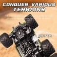 thumbnail image 4 of 1/64 Rc Car Mini 2.4G Off-road High-Speed 6-wheel Alloy Remote Control Car, 4 of 8