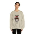 thumbnail image 3 of Black Santa Sleigh Unisex Heavy Blend™ Crewneck Sweatshirt, 3 of 7