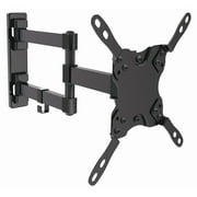 Husky Mounts Full Motion TV Wall Mount For most 10 - 32 Inch and Larger LED LCD Flat Screen TVs and Monitors with Up to VESA 200x200 Swivel Corner Friendly TV bracket Loads UP to 44 lb