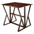 thumbnail image 5 of Winsome Harrington Drop Leaf Solid Wood Dining Table in Walnut, 5 of 11