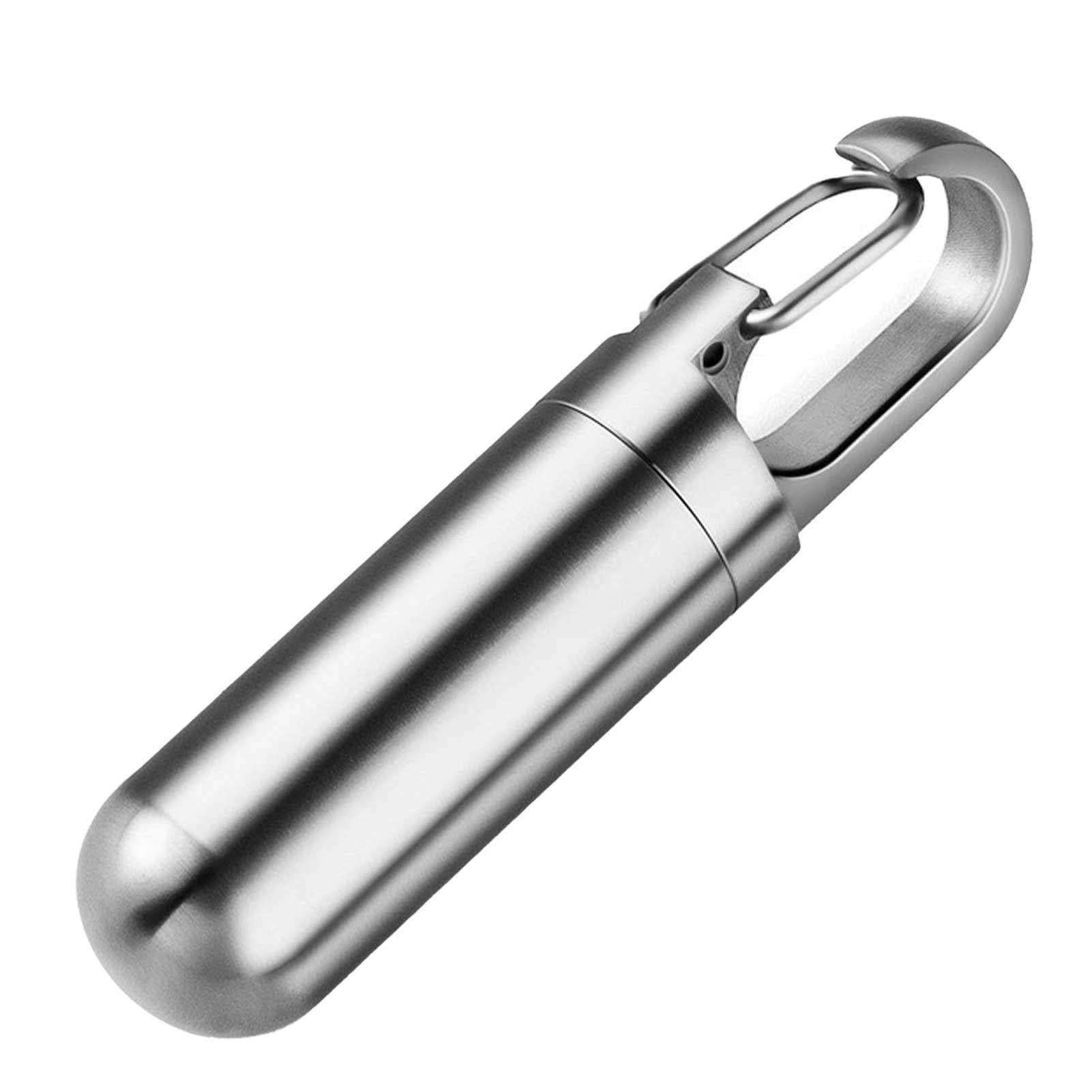 Wowspeed Pill Container Keychain Keychain Pill Box Portable Pocket