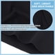 thumbnail image 4 of Tela de algodón elástica de punto canalé, color negro. Tela de punto tubular de canalé. Material para puños de canalé, cuellos y ribetes. Material para costura de chaquetas. 39 x 5,8 pulgadas., 4 of 9