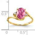 thumbnail image 2 of Sterling Silver Enameled Pink Bow Collection Ring, 2 of 4