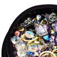 thumbnail image 2 of maskred 1/2/3/5 Hi.FANCY Multi Types 3D Gold Silver Crystal Rhinestones Pearl Alloy Glitter Jewelry Manicure Sticker Tips Decor 11 1 Pc, 2 of 6