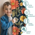 thumbnail image 3 of Blackout Kids Curtains,Pioneer Flower Childrens Insulated Curtains Set Of 2,Bedroom Essentials,Toddler Room Decor 42x54in(106x137cm), 3 of 4