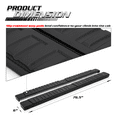 thumbnail image 3 of M-AUTO Running Boards Compatible with 2007-2021 Toyota Tundra Double Cab Black Side Step Nerf Side Bars Factory Style, 3 of 9