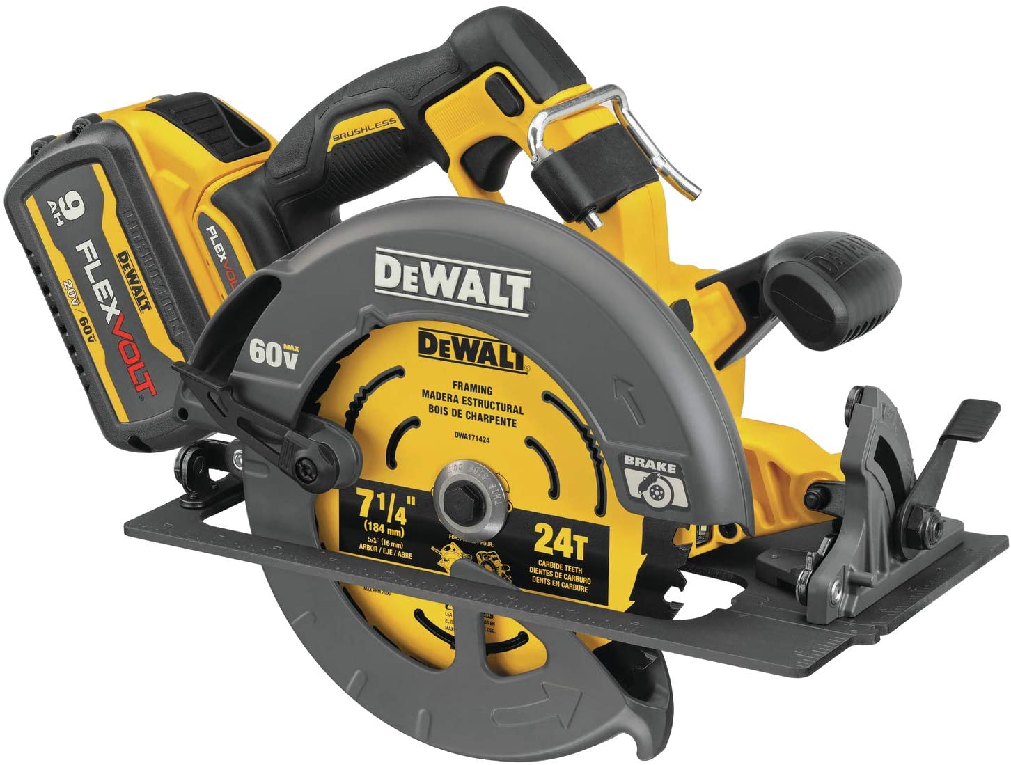 Image of DeWalt DCS575 cordless circular saw at Walmart website