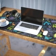 thumbnail image 3 of Long Mouse Pads for Desk,DarkGray Cartoon Dinosaurs Pattern Desk Mats on Top Of Desks, Desk Mouse Pad Extra Large with 3mm Non-Slip Base and Stitched Edge for Gaming,Office,Work,Home 35.4"x15.7", 3 of 6