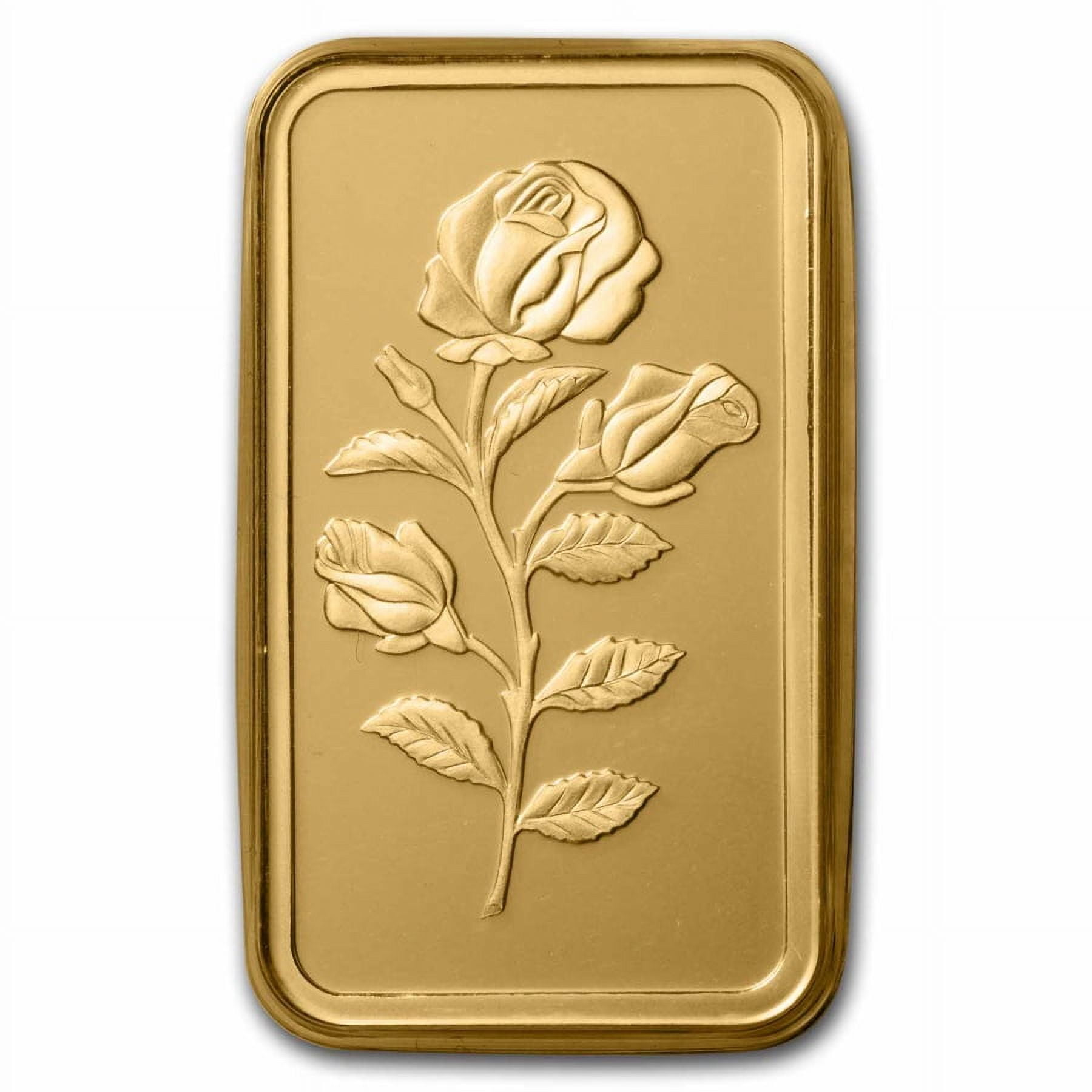 50 gram Gold Bar - PAMP Suisse Rosa (In Assay)