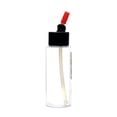 thumbnail image 5 of Clear Cylinder Bottles with Caps 2 oz., clear, no-rust cap (pack of 3), 5 of 5