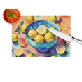 thumbnail image 4 of Carolines Treasures DAC1850LCB 15 x 12 in. Colorful Lemons Glass Cutting Board - Large, 4 of 5