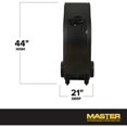thumbnail image 2 of Master MAC-42-BDF Barrel Fan, Belt-Drive, 2-Speed, 42-In. - Quantity 1, 2 of 8