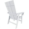 thumbnail image 3 of Chaise de Salle à Manger Adirondack Moderne en Plastique, 3 of 9