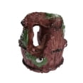 thumbnail image 4 of Resin Craft Wreck Barrel Fish Hiding Aquarium Ornament Fish Tank Decoration Home Decor Pet Supplies STONE 5, 4 of 8