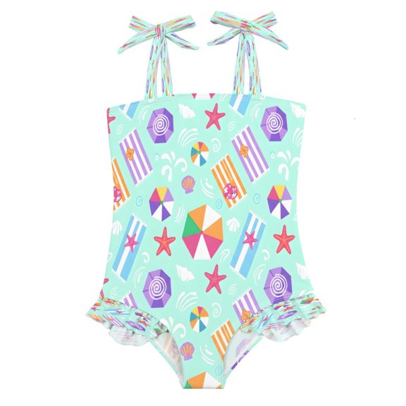DIXRUYEE Swimsuit One Piece swimwear Sea Holidays Pattern of Pattern