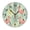 Fclock004, variant on YladaFaie Flamingo Wall Clock Battery Operated Flamingo Pineapple Summer Wall Clocks Silent Non Ticking Quality Quartz 10 Inch Round Easy Clock to Read for Home Office