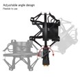 thumbnail image 2 of Metal Univerdal Condenser Microphone Mic Shock Mount Holder Bracket -vibration for On-line Broadcasting Studio Music Recording, 2 of 6