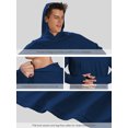 thumbnail image 5 of TRYSIL Men's Athletic Hooded UPF 50+ Sun Protection Long Sleeve Fishing Running Rash Guards Shirts, 5 of 6