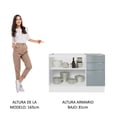 thumbnail image 5 of Gabinete Bajo Cocina Madesa Lux Con Acessorios y Tarja BG 02, 5 of 5