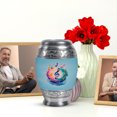 thumbnail image 6 of JAGASY Music Tiny Urns for Adult Human Ashes Musician - Dad Urn for Ashes Remains - Keepsake Small Blue Urn for Mom Funeral - Adult Cremation Urns for Male, Female 3 Inch, 6 of 7