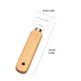 thumbnail image 3 of FHBVT Wooden Handle Stainless Steel Beer Bottle Opener, Rust-Resistant, Comfortable Grip, Ideal for Opening Beer Bottles, Durable and Stylish, Perfect for Parties and Gatherings, 3 of 9