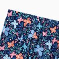 thumbnail image 5 of PatPat Kids Girls Clothes Bowknot Long Sleeve Top Dress Floral Allover Pants Legging 2 Piece Outfits Set Blue Sizes 5-12, 5 of 9