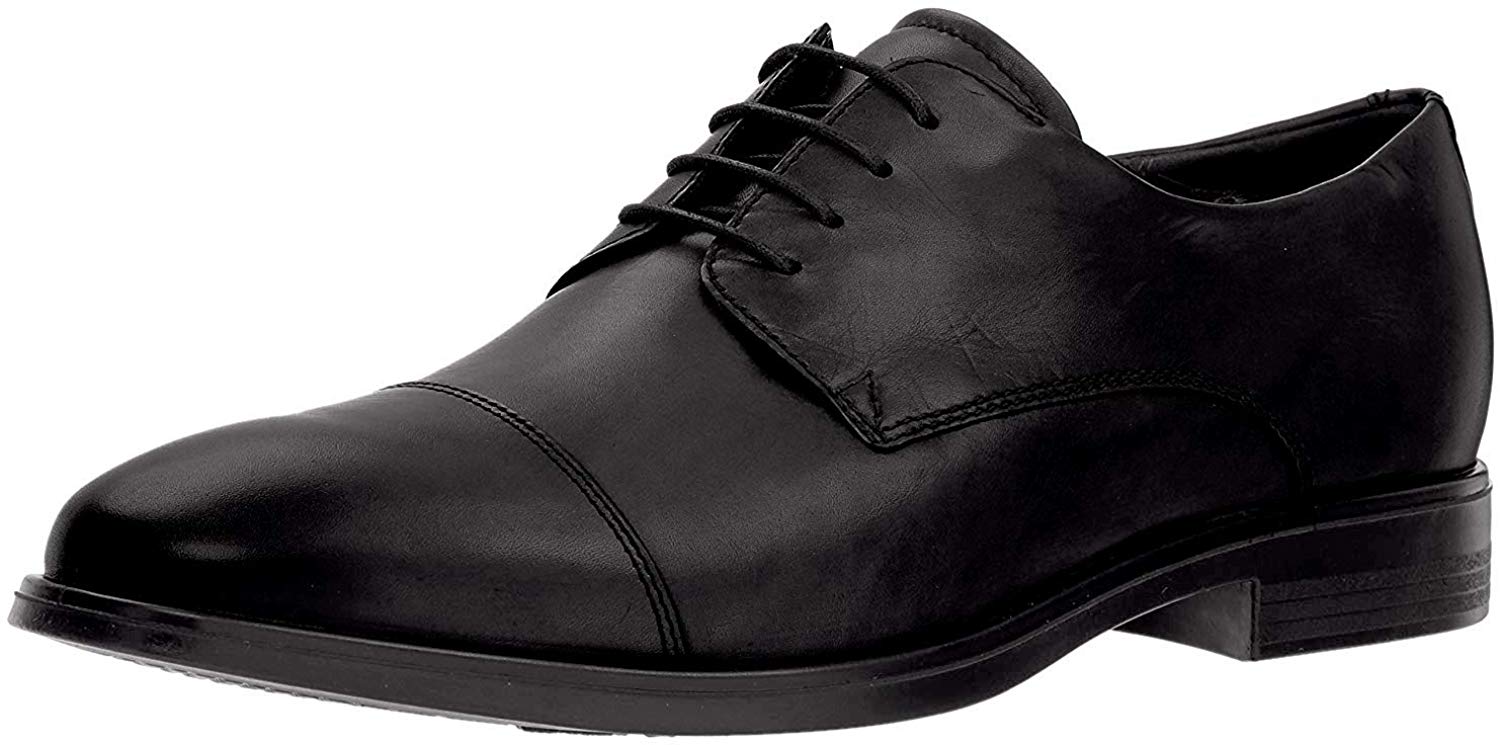ecco melbourne cap toe tie